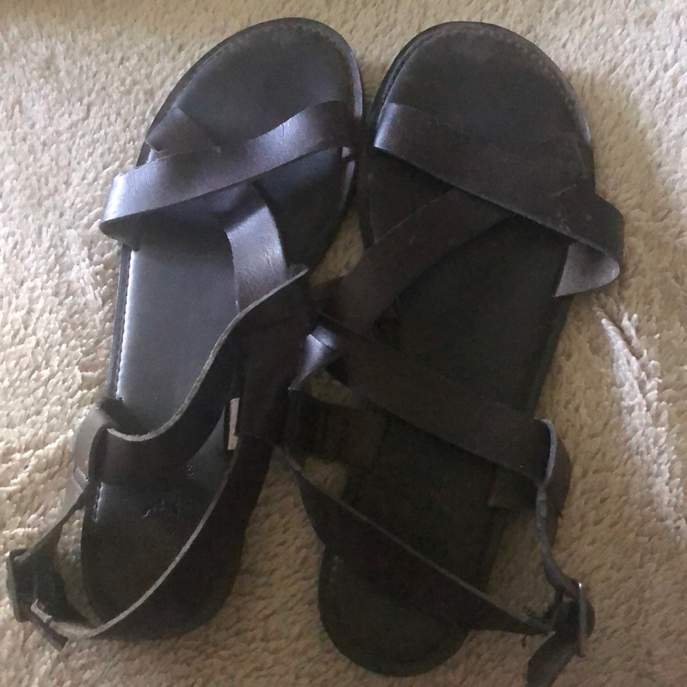 Black sandals